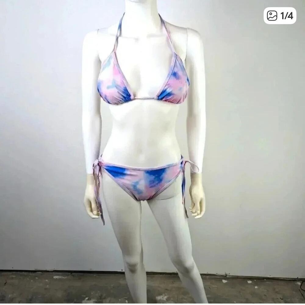 Tie-Dye Bikini Set